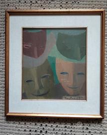 Quadro olio di Francesco Andreazza.