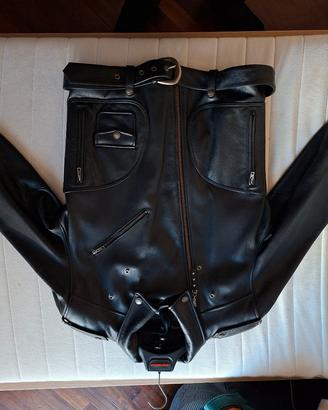 giubbotto (chiodo) in pelle Harley davidson 