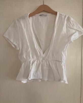 Subdued TOP in lino taglia 40