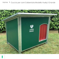 Cuccia coibentata per cani