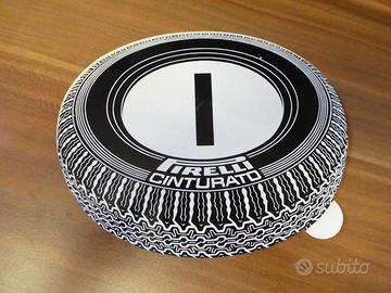 Adesivo vintage anni '80 Pirelli Cinturato