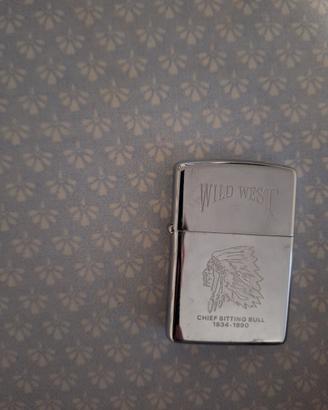 zippo wild west chief sitting bull