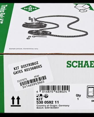 Kit Distribuzione Gates K015680XS Audi Volkswagen 