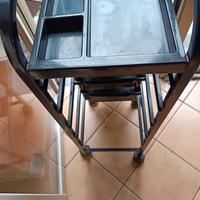 carrello parrucchiere