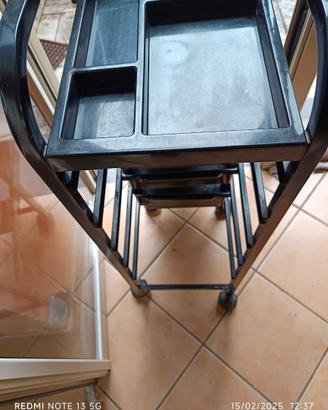 carrello parrucchiere