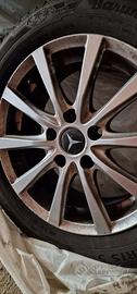 gomme da neve  su cerchi mercedes del 16
