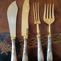 2 set posate da portata 