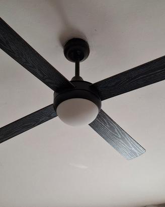 Ventilatore da soffitto con luce e telecomando