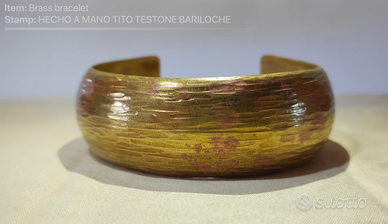 TITO TESTONE BARILOCHE bracciale fatto a mano 1970