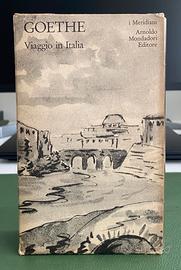GOETHE Viaggio in Italia I Maridiani ed. 1983