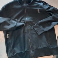 Felpa Bikkembergs Taglia M Full Zip Logo Edition