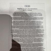 IPAD PRO 11” WIFI+CELLULAR 128GB M1