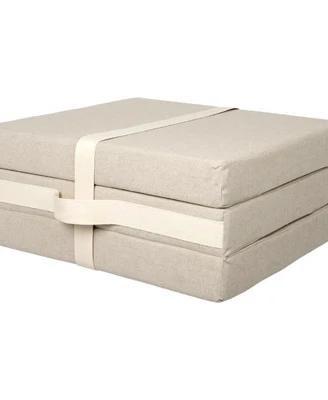 Pouf, materasso compatto e pieghevole di Muji