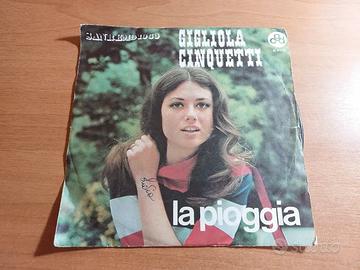 Disco 45 giri Gigliola Cinquetti La pioggia