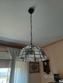 Lampadario stile Tiffany