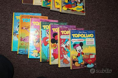 collezione topolino vintage 70/80 + paperino + man