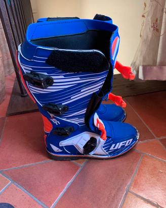 Stivali Motocross UFO Plast tg 45 pari al nuovo