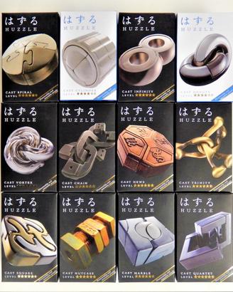 Rompicapo giapponesi "Hanayama" in metallo