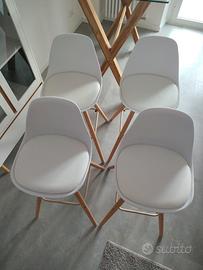 Set 4 sgabelli come nuovi