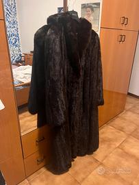 vero visone nero/ mogano anni 90