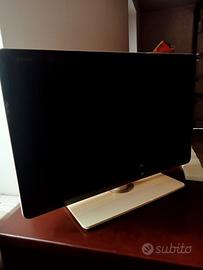 "TV televisione LC26 Bianco con telecomando