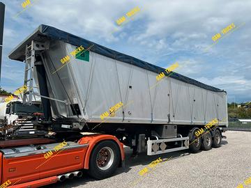 Semirimorchio Menci SA 105R ribaltabile 52mc