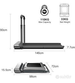WalkingPad R1 pro Tapis roulant elettrico pieghevo