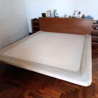 Testiera letto cm 160 con 2 comodini rientranti