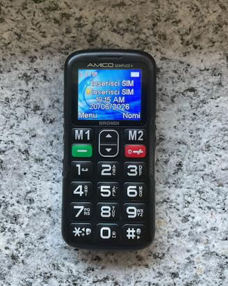 Cellulare Brondi Amico Semplice+ per anziani