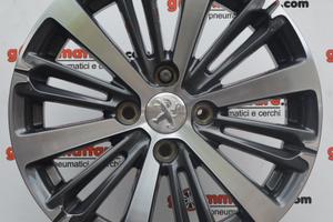 4 cerchi lega peugeot 208 r16 lt5290