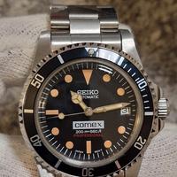 orologio mod seiko stile submariner vintage