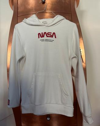 Felpa con cappuccio con logo NASA Oviesse