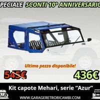 Kit capote Citroen Mehari  serie " Azur "