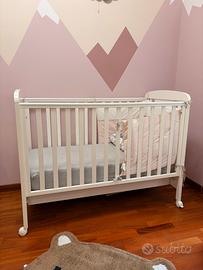 Lettino con sbarre Picci Valdo orsetto