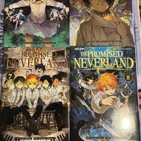 The Promised Neverland 5-6-7-8 manga