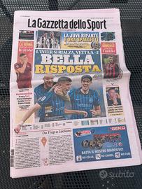 Giornale Calcio Gazzetta Dello Sport Inter Fiorent