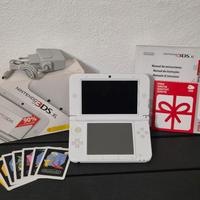 Nintendo 3DS XL Bianca con Scatola e Caricatore