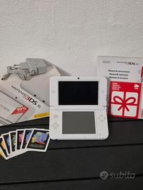 Nintendo 3DS XL Bianca con Scatola e Caricatore