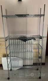 Scaffale metallico componibile