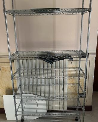 Scaffale metallico componibile