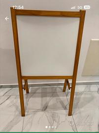 Lavagna per gesso e pennarelli
