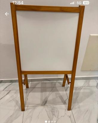 Lavagna per gesso e pennarelli