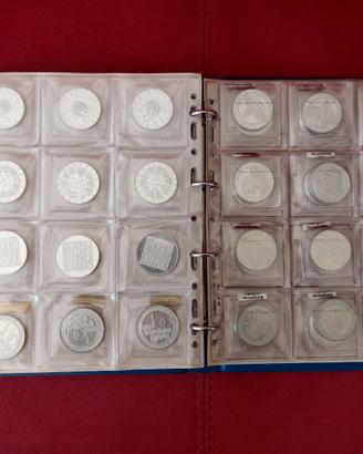Collezione 144 monete argento. oltre 2,2kg Argento