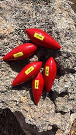 Piombi surf casting plastificati Ogiva 5 x130