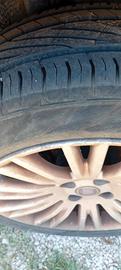 Cerchi in lega complete di gomme fiat bravo.