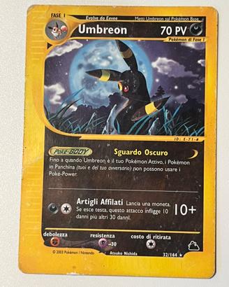 Umbreon raro pokemon