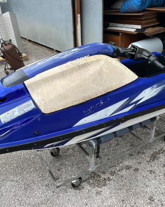 Yamaha SuperJet e carrello moto D'acqua INOX