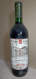Bottiglia vintage CHIANTI 1981 Fattoria Tollera