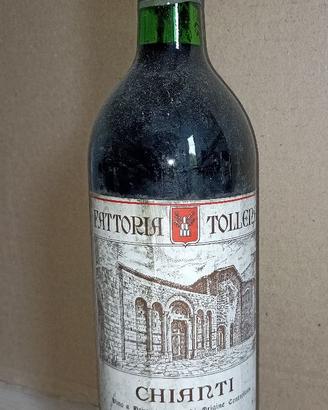 Bottiglia vintage CHIANTI 1981 Fattoria Tollera