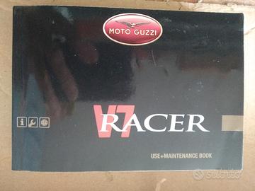 libretto uso e manutenzione moto Guzzi Racer